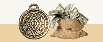 Amulet na pieniądze i szczęście