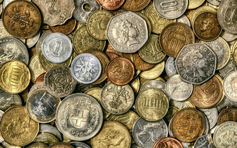 Szczęśliwe monety są symbolem dobrobytu finansowego
